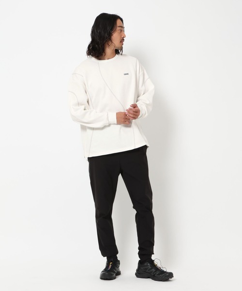 HEREIAM(ヘレイアム)の「【HEREIAM MEN】ハニカムワッフルプルオーバー(Tシャツ/カットソー・メンズ・オフホワイト/グレー・LARGE/MEDIUM)」の11枚目の写真