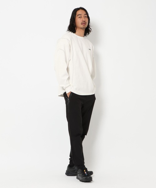 HEREIAM(ヘレイアム)の「【HEREIAM MEN】ハニカムワッフルプルオーバー(Tシャツ/カットソー・メンズ・オフホワイト/グレー・LARGE/MEDIUM)」の12枚目の写真