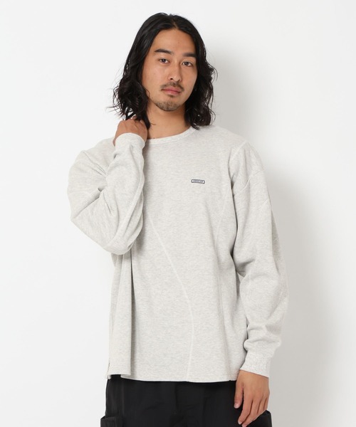 HEREIAM(ヘレイアム)の「【HEREIAM MEN】ハニカムワッフルプルオーバー(Tシャツ/カットソー・メンズ・オフホワイト/グレー・LARGE/MEDIUM)」の16枚目の写真