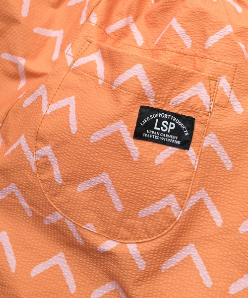 Life Support Products（ライフサポートプロダクツ）の「ソウガラサッカー6分丈パンツ（その他パンツ・キッズ・ライトグリーン/ブルー/オレンジ/レッド/グリーン・100/150/140/110/95/90/80/130/120）」の15枚目の写真