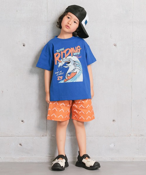 Life Support Products（ライフサポートプロダクツ）の「ソウガラサッカー6分丈パンツ（その他パンツ・キッズ・ライトグリーン/ブルー/オレンジ/レッド/グリーン・100/150/140/110/95/90/80/130/120）」の8枚目の写真