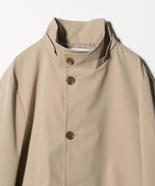 A DAY IN THE LIFE UNITED ARROWS(アデイインザライフユナイテッドアローズ)の「ラミネート フーデッド コート-撥水・防風-<A DAY IN THE LIFE>(その他アウター・メンズ・ベージュ/ネイビー・L/S/M)」の21枚目の写真