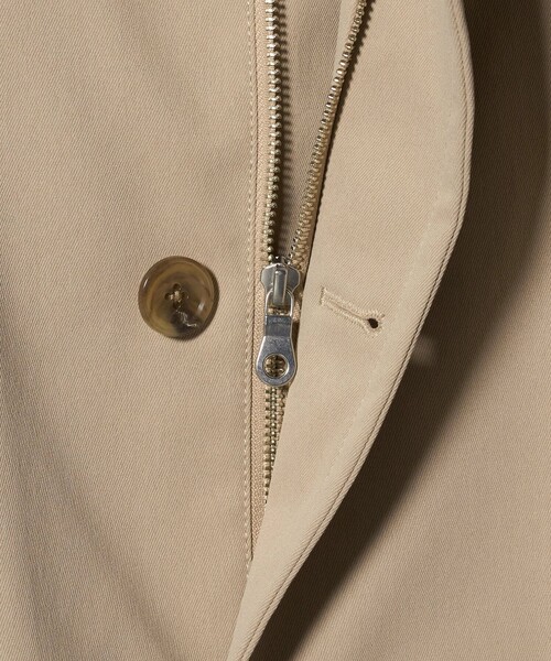 A DAY IN THE LIFE UNITED ARROWS(アデイインザライフユナイテッドアローズ)の「ラミネート フーデッド コート-撥水・防風-<A DAY IN THE LIFE>(その他アウター・メンズ・ベージュ/ネイビー・L/S/M)」の16枚目の写真