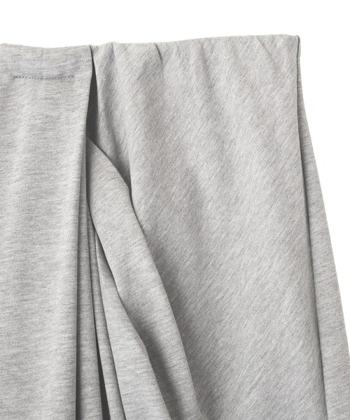 CRAFT STANDARD BOUTIQUE（クラフトスタンダードブティック）の「フロントタックドレープワイドパンツ◆（スウェットパンツ・レディース・杢グレー/ブラック・L/M）」の22枚目の写真