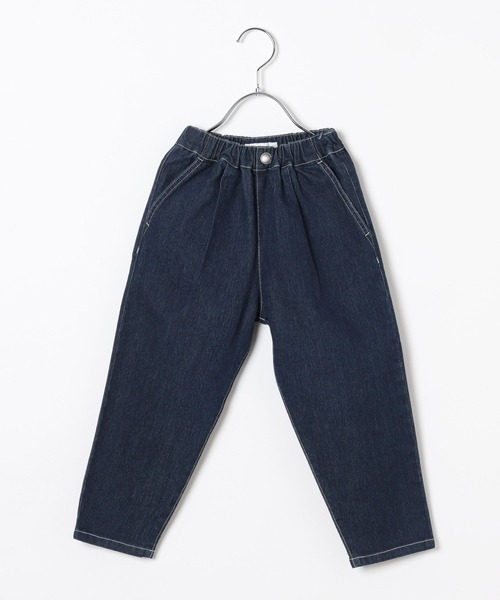 GLOBAL WORK（グローバルワーク）の「スゴラクストレッチバルーンパンツ/T/625190（デニムパンツ・キッズ・ブルー系その他6/グレー系その他/ダークブラウン・100cm/110cm/120cm）」の9枚目の写真