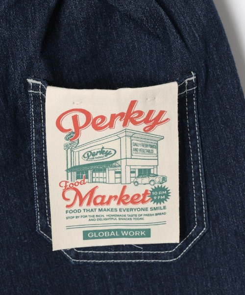 GLOBAL WORK（グローバルワーク）の「スゴラクストレッチバルーンパンツ/T/625190（デニムパンツ・キッズ・ブルー系その他6/グレー系その他/ダークブラウン・100cm/110cm/120cm）」の15枚目の写真