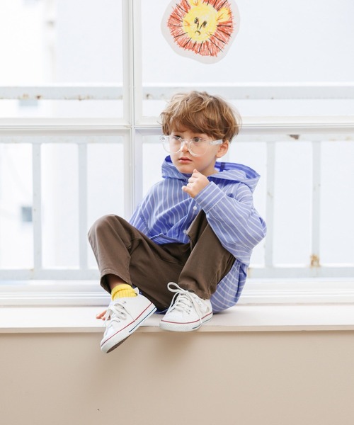 GLOBAL WORK(グローバルワーク)の「スゴラクストレッチバルーンパンツ/T/625190(デニムパンツ・キッズ・ブルー系その他6/グレー系その他/ダークブラウン・100cm/110cm/120cm)」の20枚目の写真
