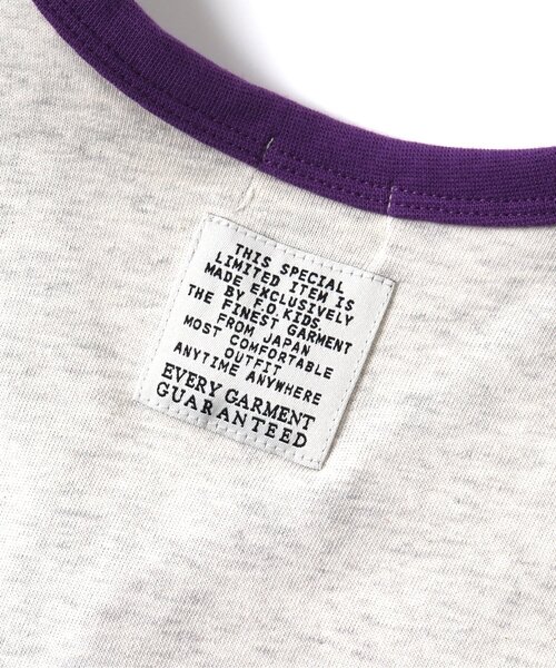 F.O.KIDS(エフオーキッズ)の「UVカットカーディガン_ジュニア対応(カーディガン/ボレロ・キッズ・レインボー/レッド/チャコール/アイボリー/ブルー・80/90/100/110/120/130/140)」の8枚目の写真