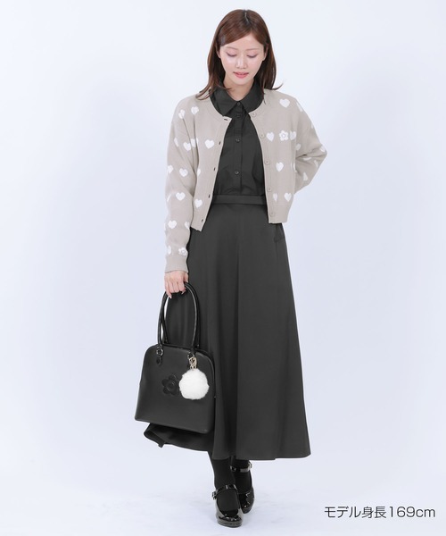 マリー❣️ブーツ★カーディガン★おまとめ出品 ラインハートニット カーディガン（カーディガン/ボレロ）｜MARY QUANT