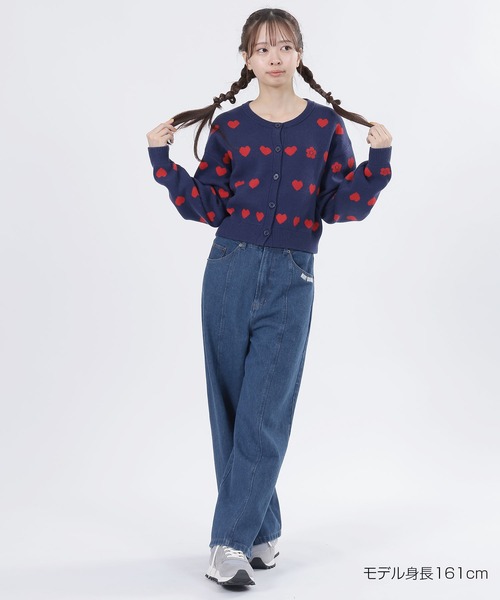 マリー❣️ブーツ★カーディガン★おまとめ出品 ラインハートニット カーディガン（カーディガン/ボレロ）｜MARY QUANT