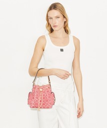 TORY BURCH | Tモノグラム デニム バケットバッグ(ショルダーバッグ)