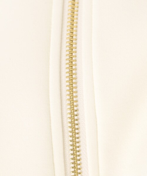 UNTITLED（アンタイトル）の「【春アウター/ゆったり】ダンボールジップブルゾン（ブルゾン・レディース・チャコールグレー/ブラック/アイボリー・00/02/04/44/48）」の8枚目の写真