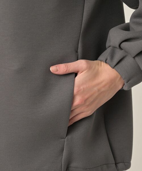 UNTITLED（アンタイトル）の「【春アウター/ゆったり】ダンボールジップブルゾン（ブルゾン・レディース・チャコールグレー/ブラック/アイボリー・00/02/04/44/48）」の21枚目の写真