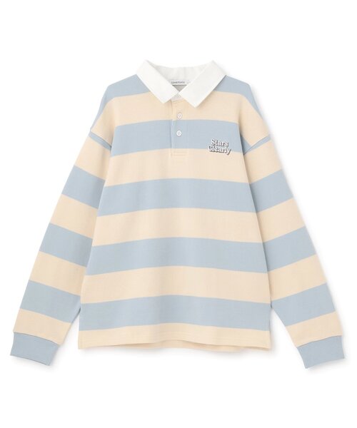 LOVETOXIC（ラブトキシック）の「【綿100%】ルーズラガー裏毛プルオーバー（Tシャツ/カットソー・キッズ・サックスブルー/グレー/ネイビー・L:160cm/S:140cm/130cm/M:150cm）」の18枚目の写真