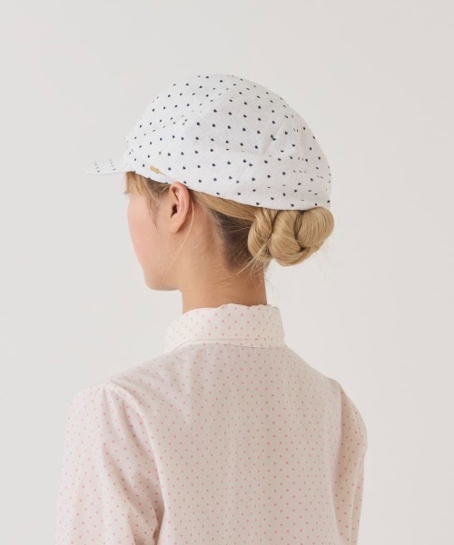 kaorinomori（カオリノモリ）の「kaorinomori  ププルキャス / カオリノモリ（キャスケット・レディース・ブラック/ライトグレー/ホワイト・M/57.5cm）」の22枚目の写真