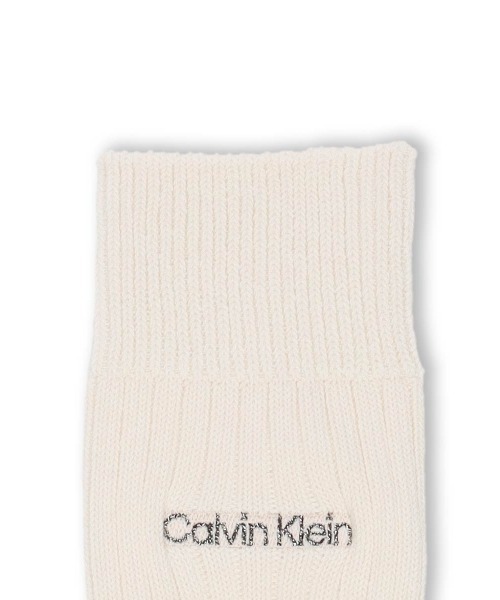 Calvin Klein(カルバン・クライン)の「Calvin Klein Ultra Slouchy ルーズソックス 03267015(ソックス/靴下・レディース・シルバーグレー/オフホワイト/サックスブルー/ブラック・23-25cm)」の6枚目の写真