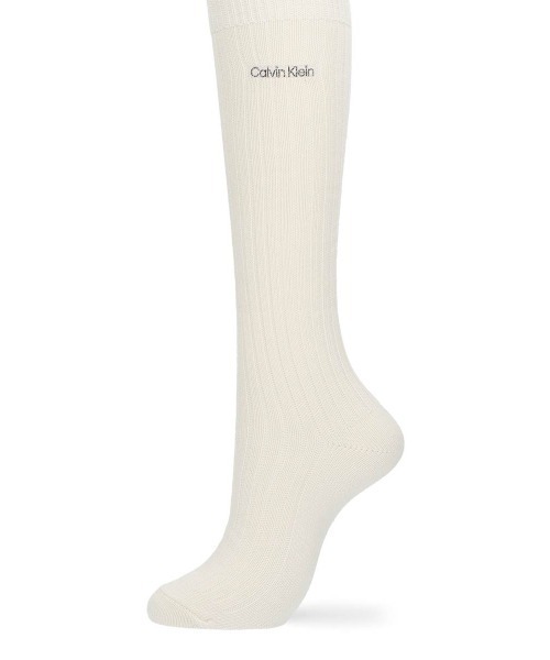 Calvin Klein(カルバン・クライン)の「Calvin Klein Ultra Slouchy ルーズソックス 03267015(ソックス/靴下・レディース・シルバーグレー/オフホワイト/サックスブルー/ブラック・23-25cm)」の12枚目の写真