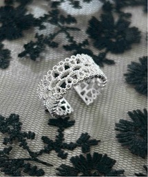 IMARI（イマリ）の「【 IMARI / イマリ 】 メタル レース デザイン ワイド リング（リング）」