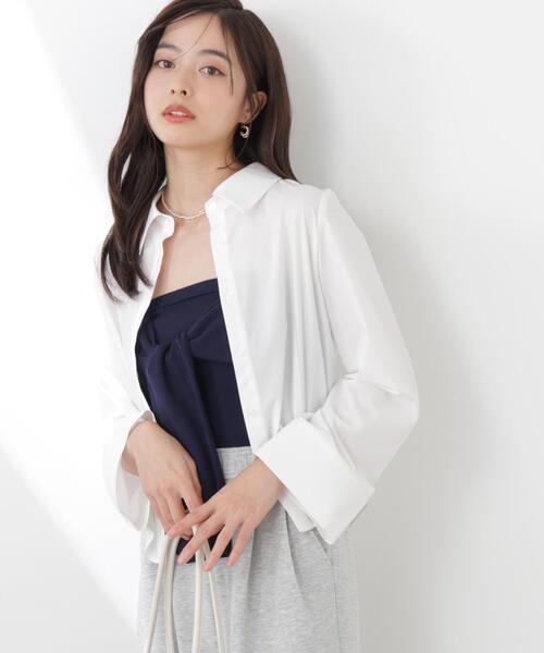 PROPORTION BODY DRESSING(プロポーションボディドレッシング)の「<a>リボンニットビスチェ / 1216179301(キャミソール・レディース・ネイビー/グレー系その他・FREE)」の20枚目の写真
