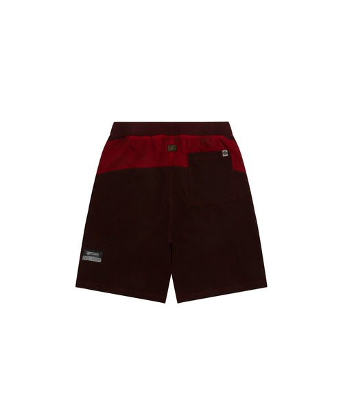 AAPE BY A BATHING APE（エーエイプバイアベイシングエイプ）の「AAPE MAIN SWEAT SHORTS（スウェットパンツ・メンズ・ワインレッド/ライトブラック・SMALL/MEDIUM/LARGE/X-LARGE）」の7枚目の写真
