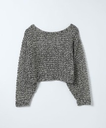 JEANASIS | 3G MIXテープヤーンルーズプルオーバー/660219(ニット/セーター)