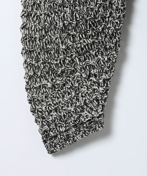 JEANASIS（ジーナシス）の「3G MIXテープヤーンルーズプルオーバー/660219（ニット/セーター・レディース・ホワイト系その他/ブラック系その他/ピンク系その他・FREE）」の7枚目の写真