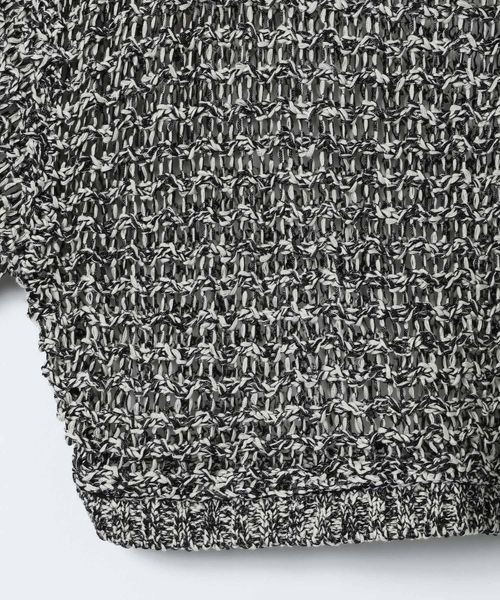 JEANASIS（ジーナシス）の「3G MIXテープヤーンルーズプルオーバー/660219（ニット/セーター・レディース・ホワイト系その他/ブラック系その他/ピンク系その他・FREE）」の8枚目の写真