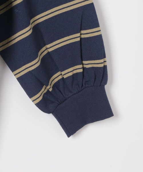 LEPSIM（レプシィム）の「ラガーデザインプルオーバー　634634（Tシャツ/カットソー・レディース・ネイビー/ライトブルー・FREE）」の6枚目の写真