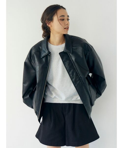 Ungrid（アングリッド）の「【WEB限定】ワンポイントロゴプリントスウェット（スウェット・レディース・ライトグレー/ピンク/オフホワイト・FREE）」の7枚目の写真