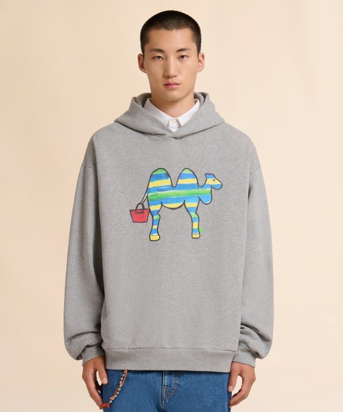 MARNI（マルニ）の「ALPHABET PRINTED / スウェットパーカー（パーカー・メンズ・ライトグレー・48(L)）」の7枚目の写真