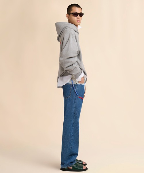 MARNI（マルニ）の「ALPHABET PRINTED / スウェットパーカー（パーカー・メンズ・ライトグレー・48(L)）」の9枚目の写真