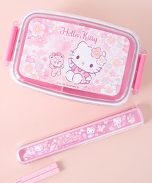 sanrio（サンリオ）の「〈SANRIO/サンリオ〉ハローキティ さくら ランチボックス PL-1R (仕切付）（お弁当箱）」