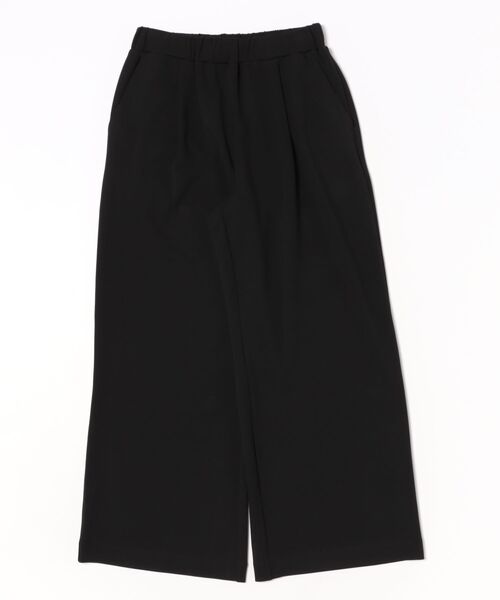 Jines(ジネス)の「綺麗見えジャージーワイドパンツ(その他パンツ・レディース・ホワイト/ブラック・38)」の10枚目の写真