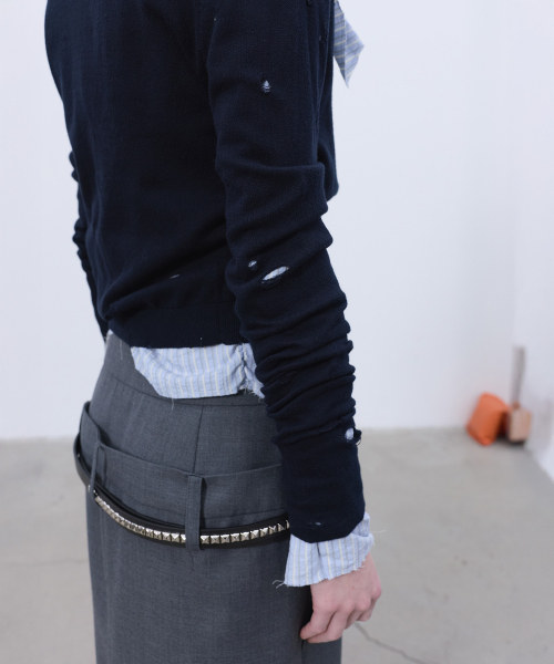 LCDC TM(エルシーディーシーティーエム)の「DISTRESSED CARDIGAN (NAVY)(カーディガン/ボレロ・レディース・その他・SMALL/MEDIUM)」の8枚目の写真
