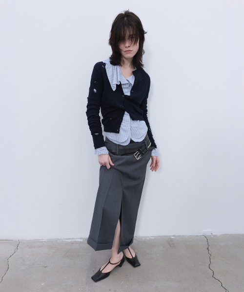LCDC TM(エルシーディーシーティーエム)の「DISTRESSED CARDIGAN (NAVY)(カーディガン/ボレロ・レディース・その他・SMALL/MEDIUM)」の12枚目の写真