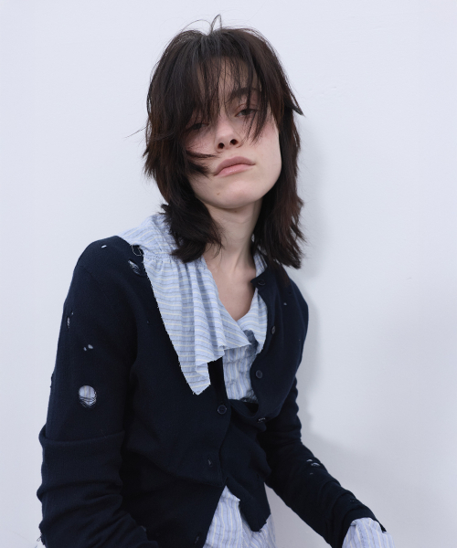 LCDC TM(エルシーディーシーティーエム)の「DISTRESSED CARDIGAN (NAVY)(カーディガン/ボレロ・レディース・その他・SMALL/MEDIUM)」の14枚目の写真