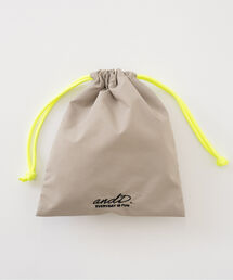 and D. petit main | 【撥水】バイカラー巾着(バックパック/リュック)