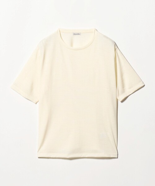 Steven Alan(スティーブンアラン)の「<Steven Alan>ウール ジャージー Tシャツ(Tシャツ/カットソー・レディース・オフホワイト/ブラック/モカ・FREE)」の16枚目の写真