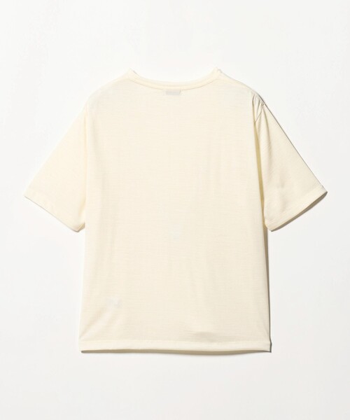 Steven Alan(スティーブンアラン)の「<Steven Alan>ウール ジャージー Tシャツ(Tシャツ/カットソー・レディース・オフホワイト/ブラック/モカ・FREE)」の17枚目の写真