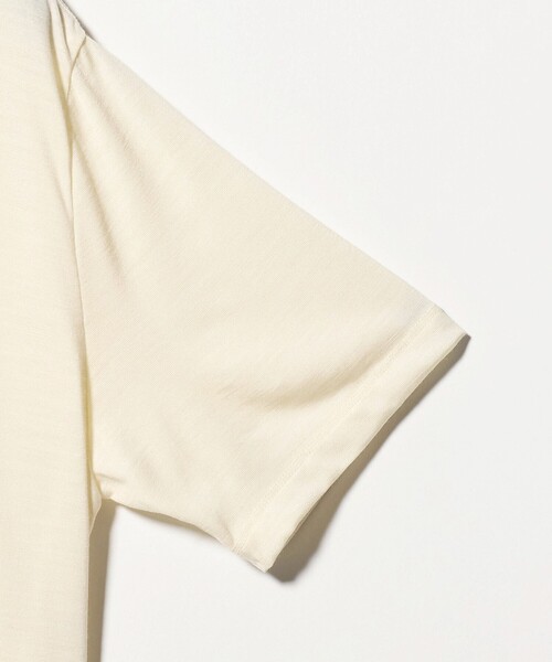 Steven Alan(スティーブンアラン)の「<Steven Alan>ウール ジャージー Tシャツ(Tシャツ/カットソー・レディース・オフホワイト/ブラック/モカ・FREE)」の19枚目の写真