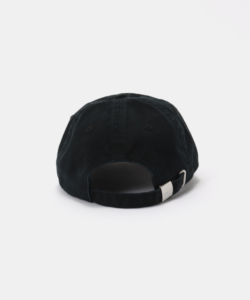 GANNI（ガニー）の「GANNI / ガニー Washed Cotton Canvas Cap  Emb（キャップ・レディース・ブラック・FREE）」の6枚目の写真