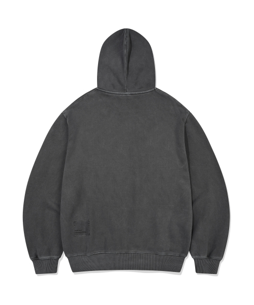Wacky WiLLy(ワッキーウィリー)の「ピグメントビンテージフードジップアップチャコール(パーカー・レディース・その他・SMALL/MEDIUM/LARGE/X-LARGE)」の3枚目の写真