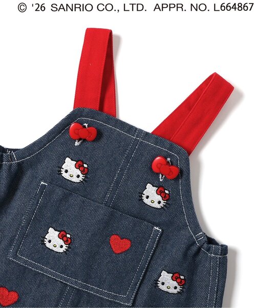 sanrio(サンリオ)の「サンリオキャラクターズ刺繍ベビージャンスカ(その他ベビーウェア・キッズ・ネイビー・80/70)」の6枚目の写真