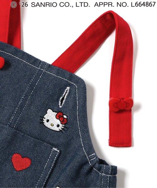 sanrio(サンリオ)の「サンリオキャラクターズ刺繍ベビージャンスカ(その他ベビーウェア・キッズ・ネイビー・80/70)」の7枚目の写真