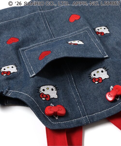 sanrio(サンリオ)の「サンリオキャラクターズ刺繍ベビージャンスカ(その他ベビーウェア・キッズ・ネイビー・80/70)」の9枚目の写真
