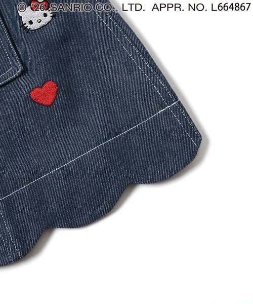 sanrio(サンリオ)の「サンリオキャラクターズ刺繍ベビージャンスカ(その他ベビーウェア・キッズ・ネイビー・80/70)」の10枚目の写真