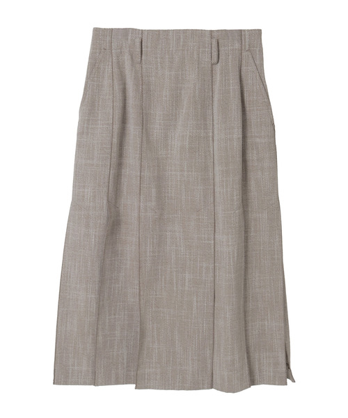 CURRENTAGE(カレンテージ)の「Original Textile Skirt(スカート・レディース・ベージュ/ブルー・1/2)」の2枚目の写真