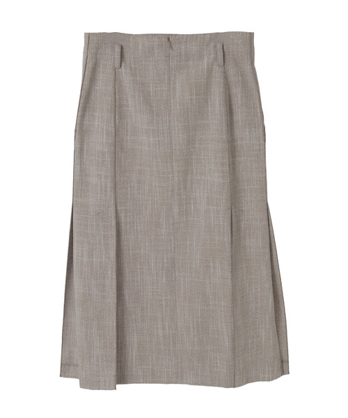 CURRENTAGE(カレンテージ)の「Original Textile Skirt(スカート・レディース・ベージュ/ブルー・1/2)」の3枚目の写真