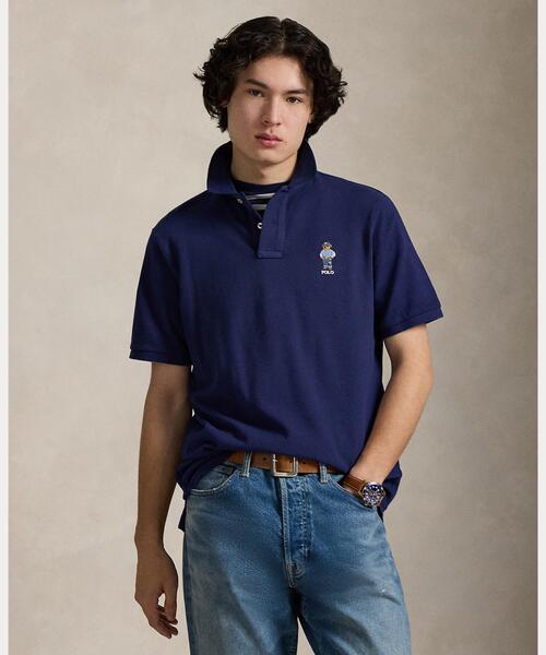 クラシック フィット Polo ベア メッシュ ポロシャツ（ポロシャツ