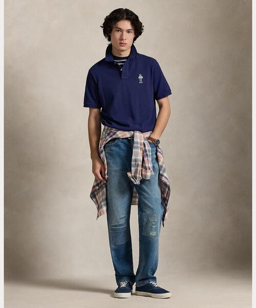 クラシック フィット Polo ベア メッシュ ポロシャツ（ポロシャツ